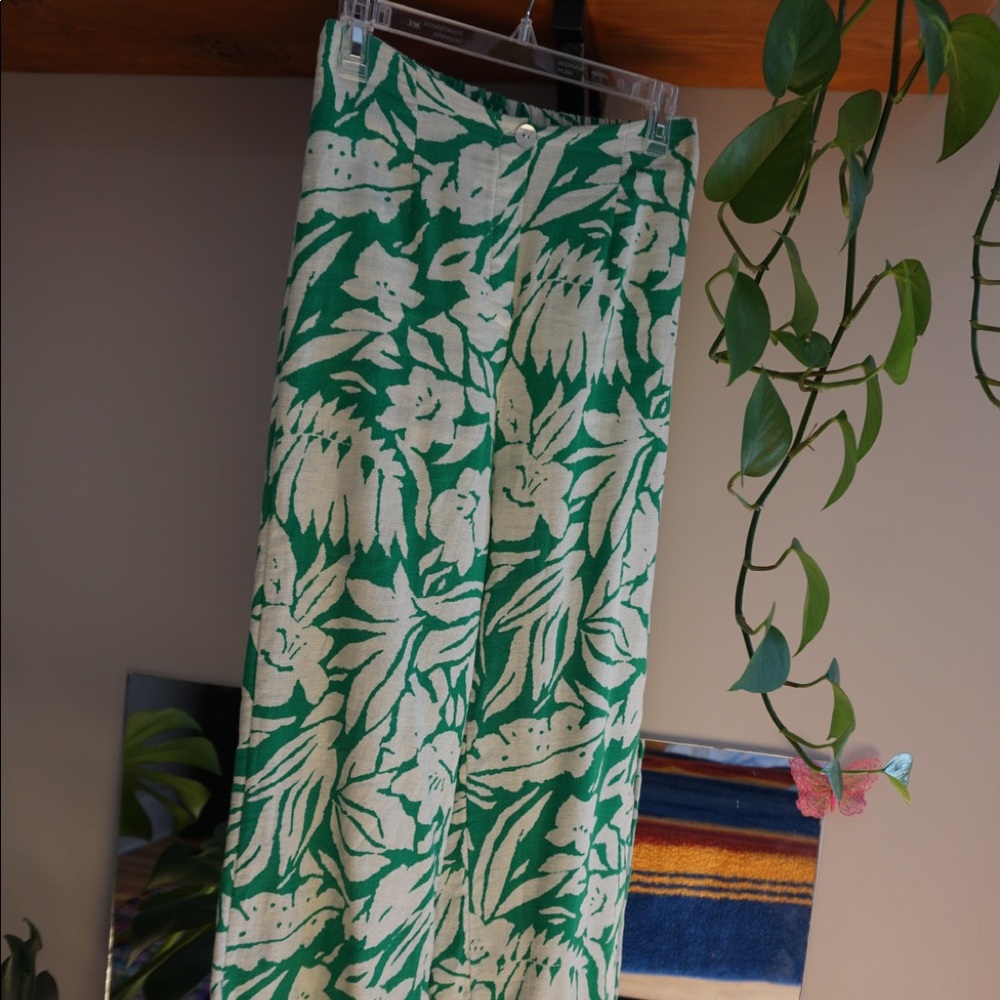 Oysho Linen Pants